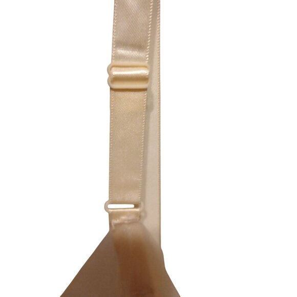 Vintage Cream Full Slip With Lace Details Adjustable Straps Womens Lingerie Unde - Picture 6 of 11